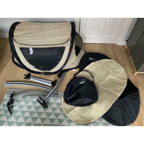 Deryan peuter box reisbedje tentje peuter travel cot