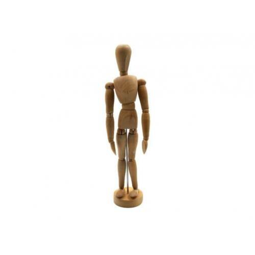 Anatomische houten tekenpop 30 cm