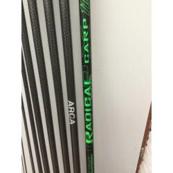11 m lange Arca MAGIC POWERLIGHT Radical carp. Nieuw