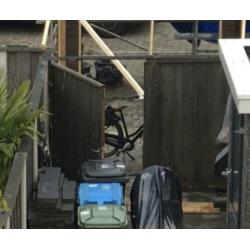 GRATIS schutting poort 190x250 compleet!