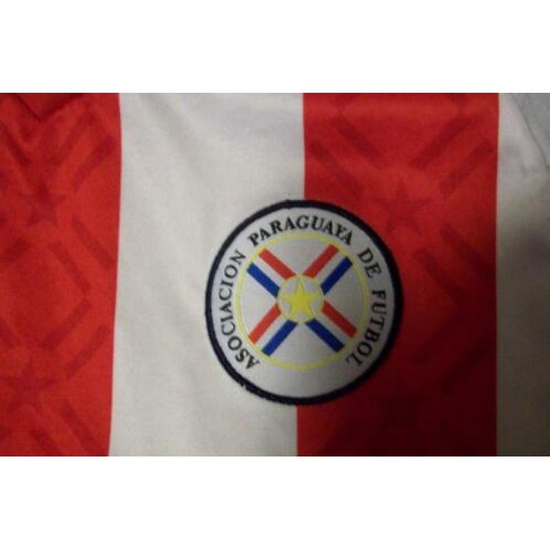 Home voetbalshirt nr 10 Paraguya 2015-16