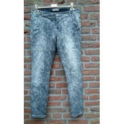 SUMMUM nieuwe stretch jeans/broek army print supervet! 38
