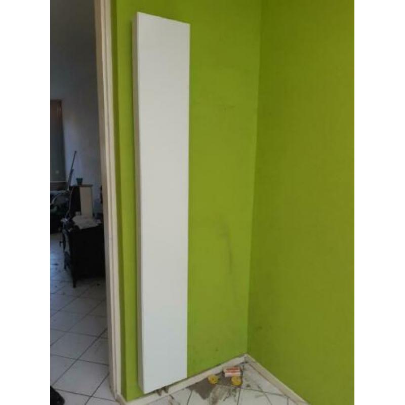 Design radiator wit (gladde voorplaat)