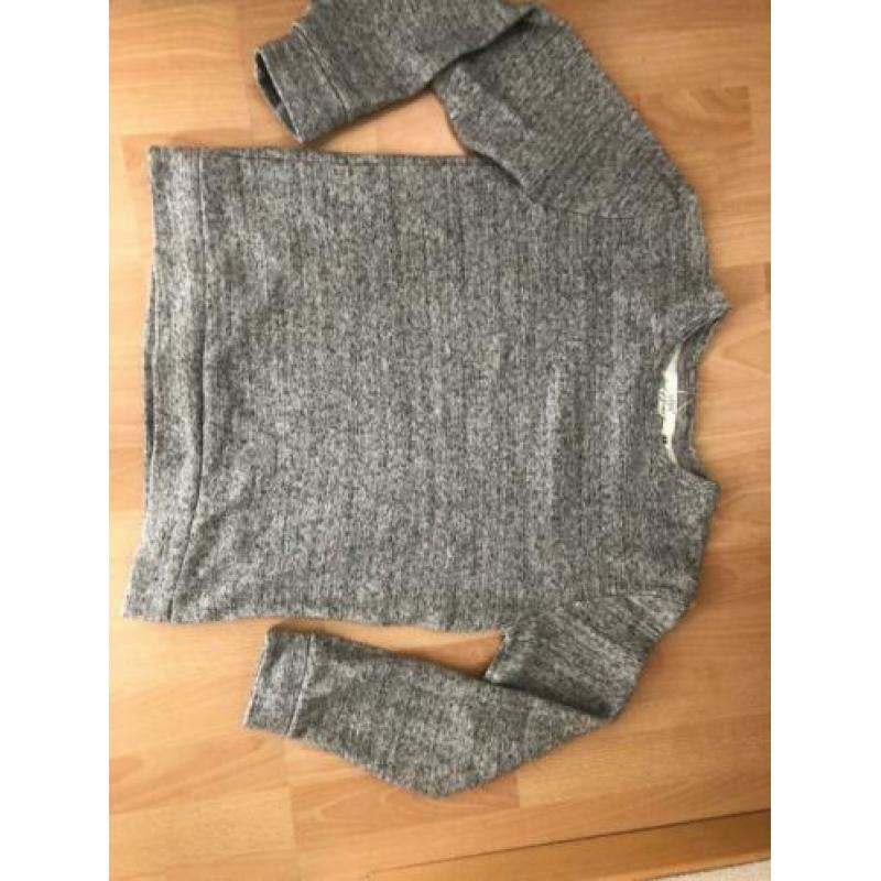 grijze H&M trui zgan maat M