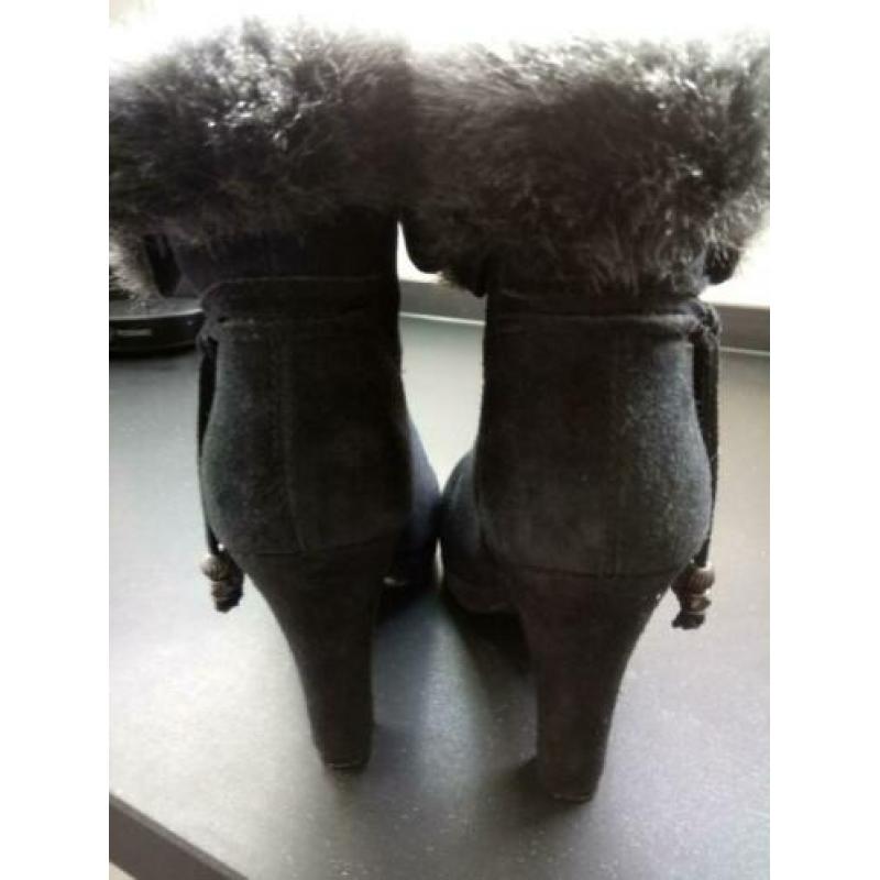 suede laarzen mt 38