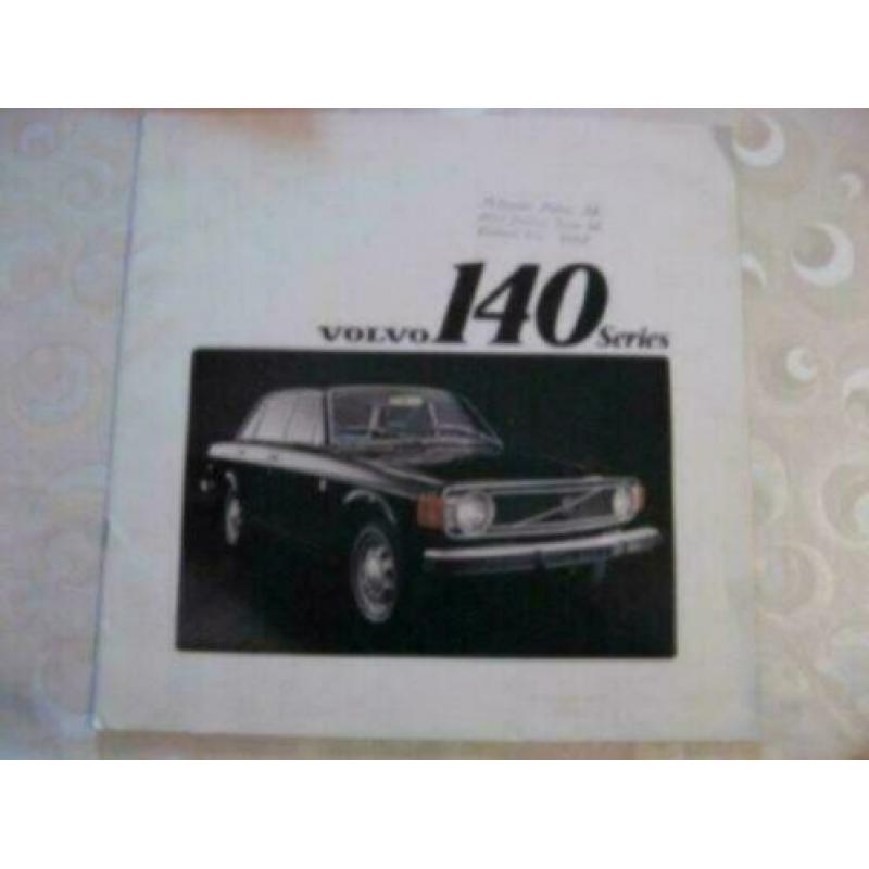1973 Volvo 140 Series Prestige Brochure USA