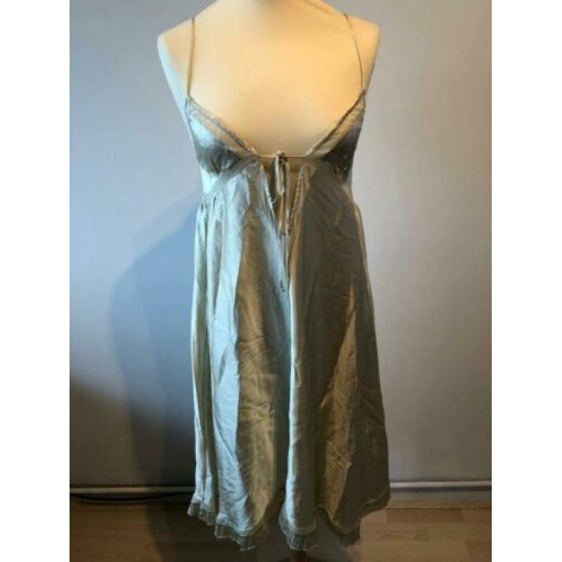 Vanessa Bruno, avondjurk, cocktailjurkje, zijde, maat S €65