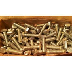 Zeskantbout 10x40 verzinkt