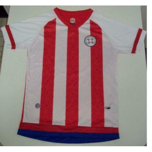 Home voetbalshirt nr 10 Paraguya 2015-16