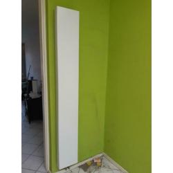Design radiator wit (gladde voorplaat)