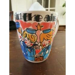 KLM uitgave blond Amsterdam grote mok