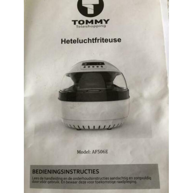 Airfryer groot model met hulpstukken