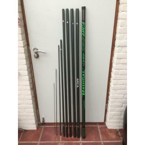 11 m lange Arca MAGIC POWERLIGHT Radical carp. Nieuw