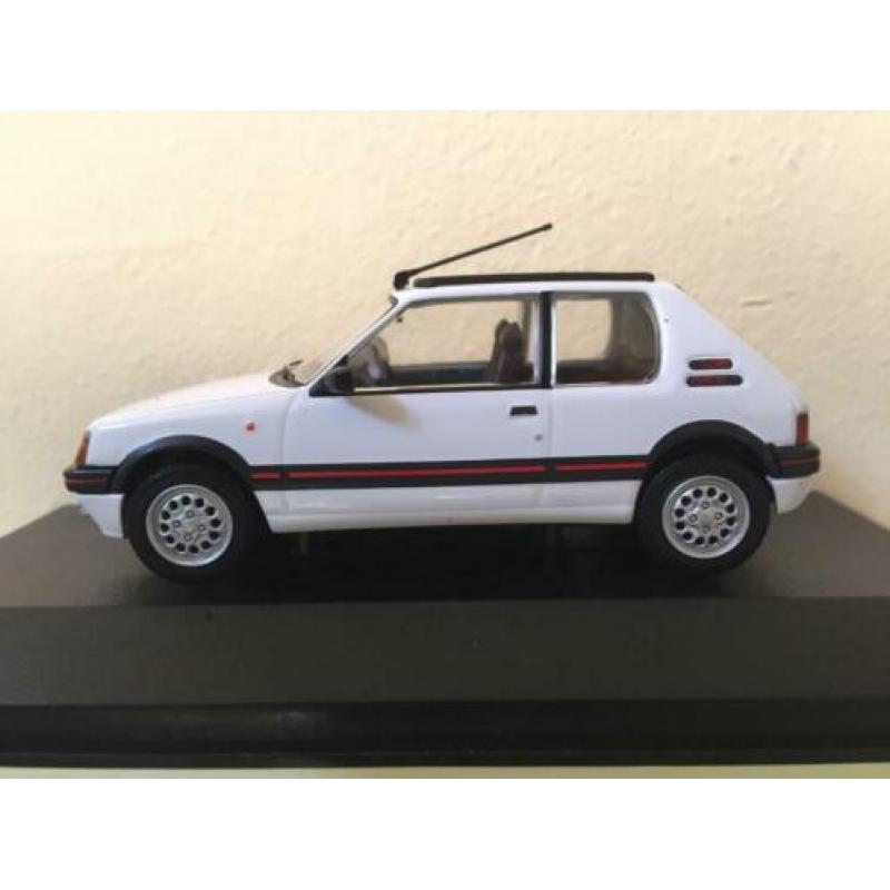 Peugeot 205 GTi 1.6 - Alpine White, RHD. Vanguards VA12707A