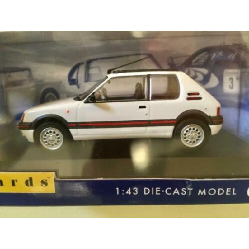 Peugeot 205 GTi 1.6 - Alpine White, RHD. Vanguards VA12707A