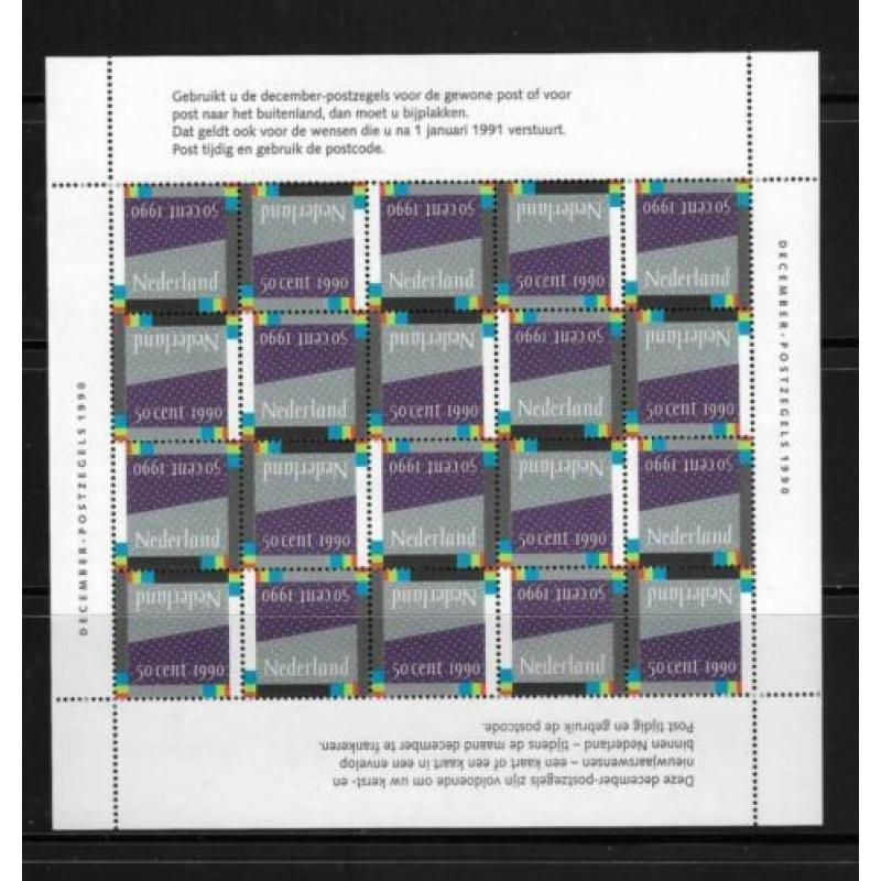 12 Blokken Decemberzegels Nvph 1988 -- 2000