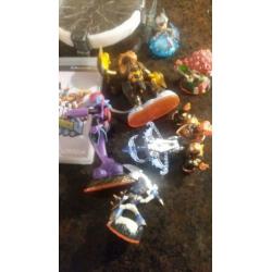 2x spel skylanders swap force + trap team incl 2x portaal t