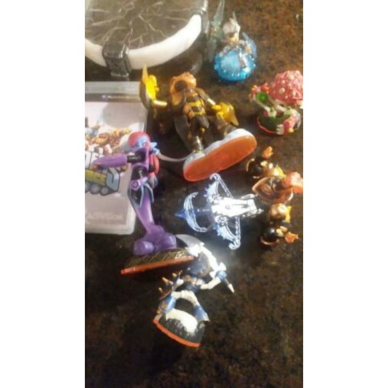2x spel skylanders swap force + trap team incl 2x portaal t