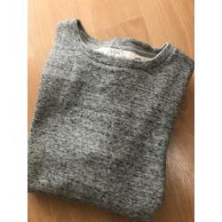 grijze H&M trui zgan maat M