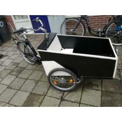 eigen gebouwde bakfiets in goede condities