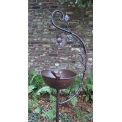 Xl tuinprikker - vogel voer bakje - (160 cm)