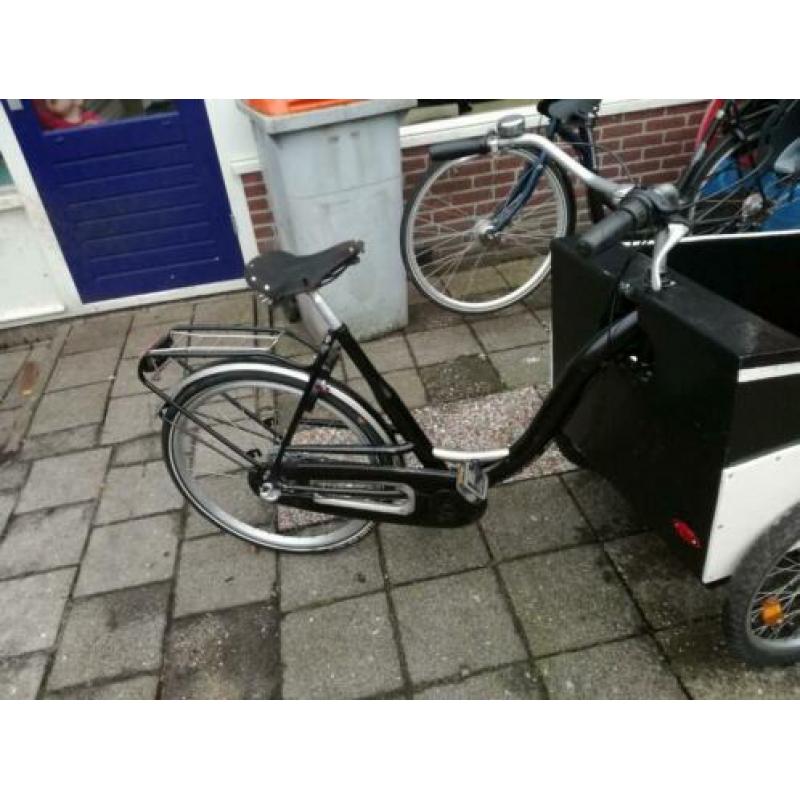 eigen gebouwde bakfiets in goede condities