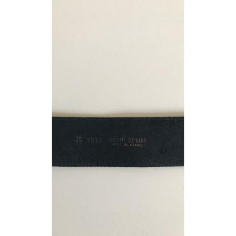 Vintage leren riem met gesp Gutos
