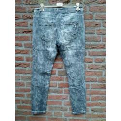 SUMMUM nieuwe stretch jeans/broek army print supervet! 38