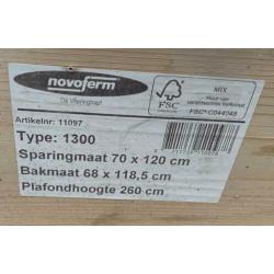 Novoferm vlizotrap vlieringtrap bank hout type 1300