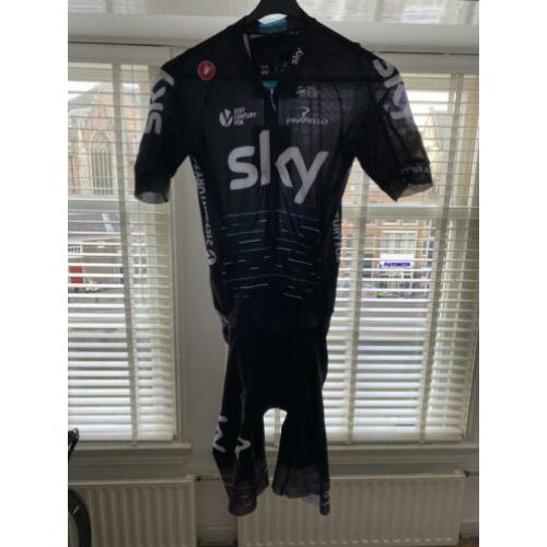 Team Sky Castelli Sanremo 3.2 speedsuit Large.