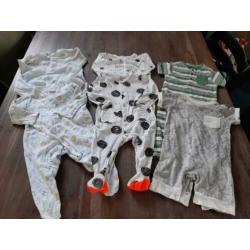 Mooie complete set (75-delig) babykleding in maat 68!