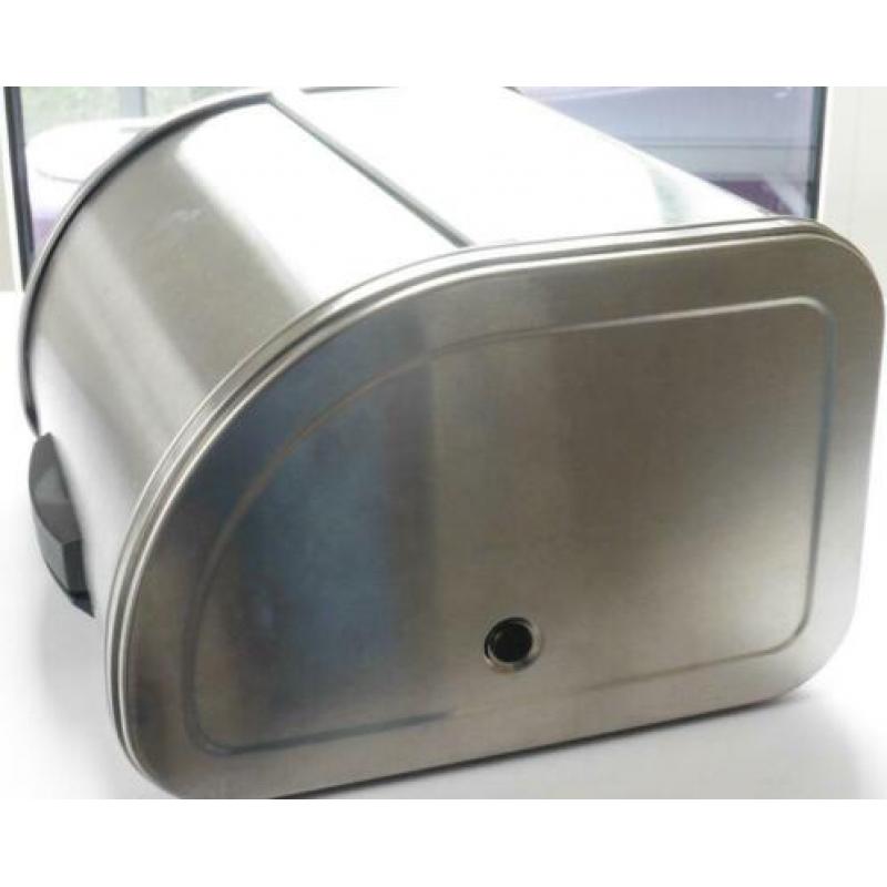 brabantia chrome broodtrommel