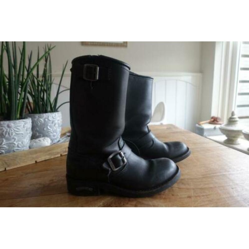 Super leuke Sendra zwarte boots laarsje maat 36
