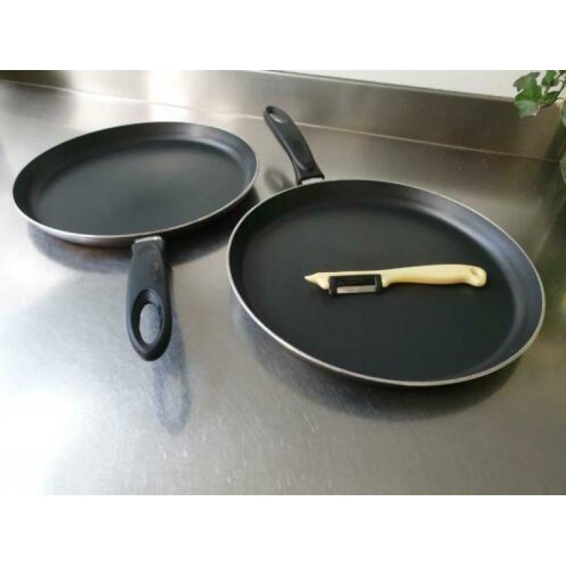 2 x 29 cm diameter speciale pannekoeken pannen