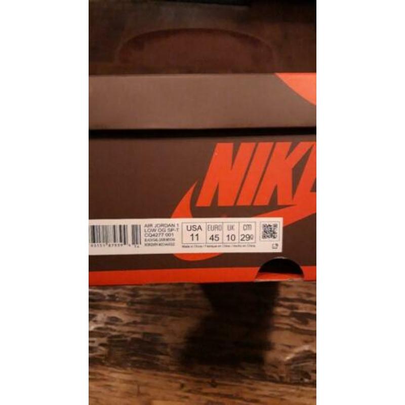 Nike Air Jordan 1 Low X Travis Scott US 11/ EU 45