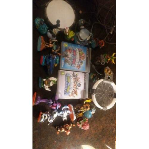 2x spel skylanders swap force + trap team incl 2x portaal t