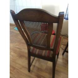 Eettafel met 2 stoelen