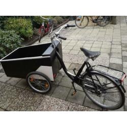 eigen gebouwde bakfiets in goede condities