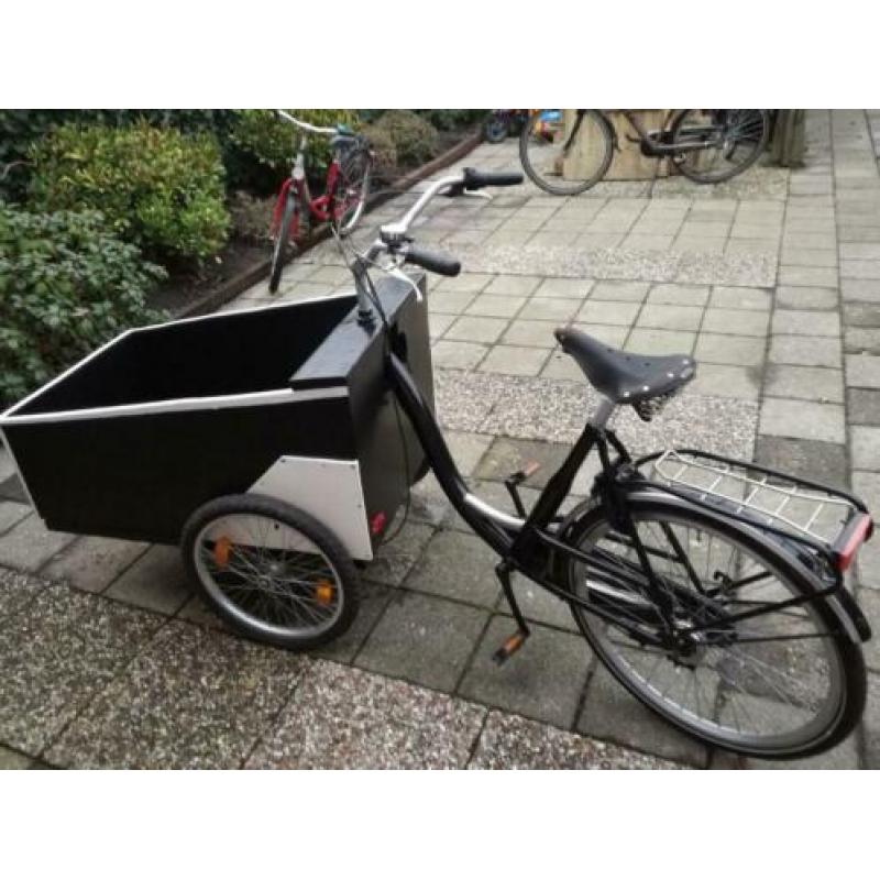 eigen gebouwde bakfiets in goede condities