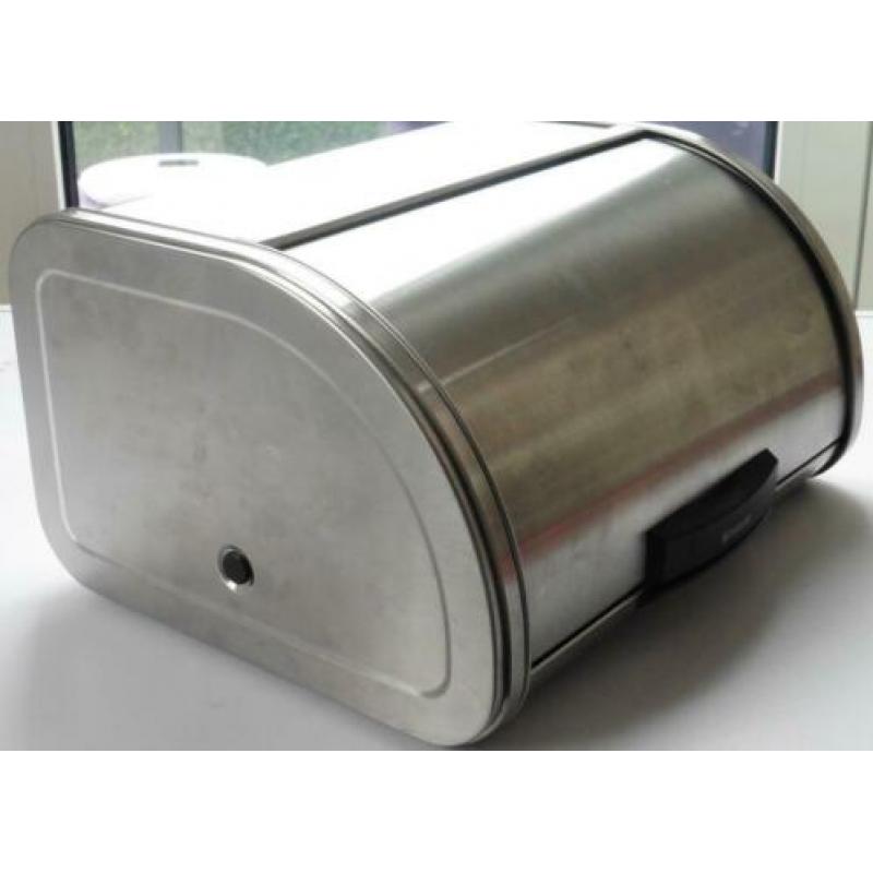 brabantia chrome broodtrommel