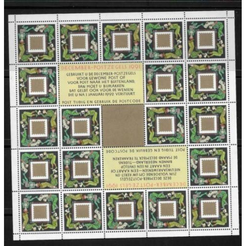 12 Blokken Decemberzegels Nvph 1988 -- 2000
