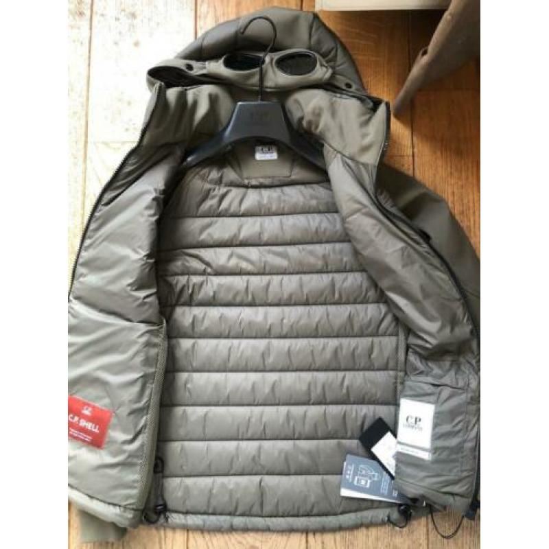 Winter SoftShell jack olijfgroen CP Company maat 140
