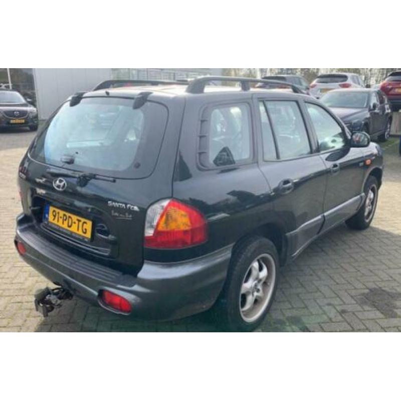 Hyundai Santa FE 2.0 Crdi 2WD 2004 Zwart