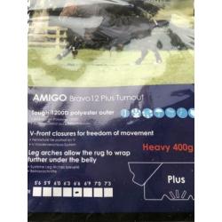 Amigo Bravo plus turnout heavy 400gr maat 195, nieuw!