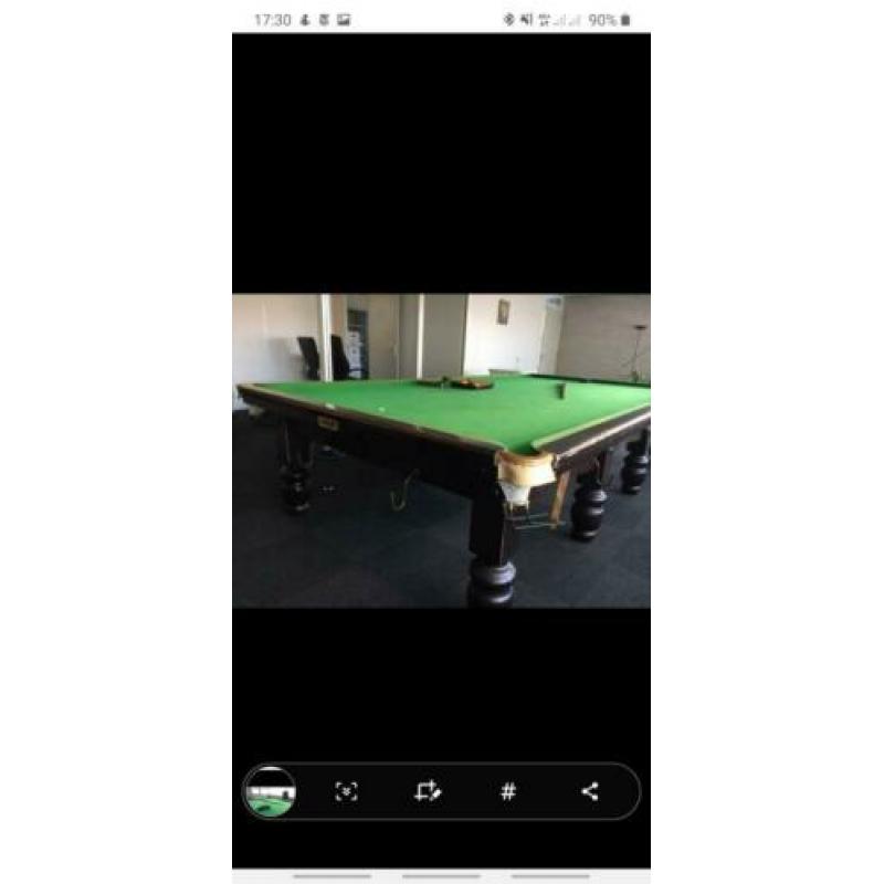 Riley 12ft snooker wedstrijd tafel