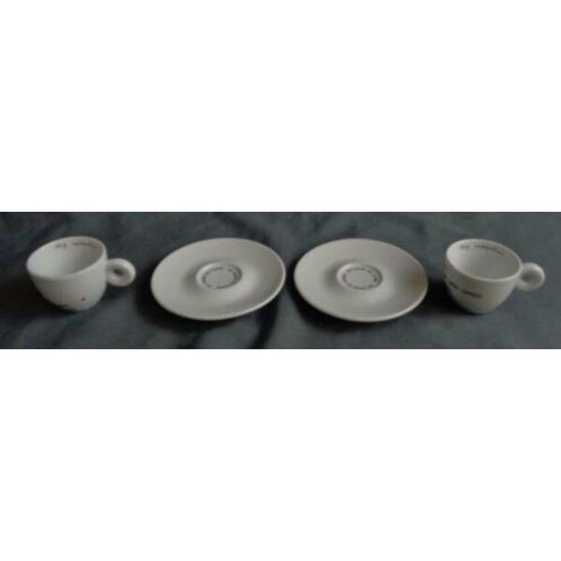 ILLY COLLECTION 2002 2x espresso kop en schotel Maria Joao C
