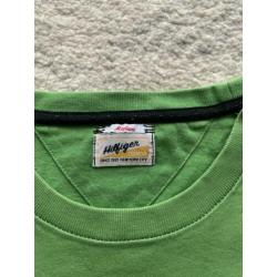 Heren T-shirt Tommy Hilfiger groen maat M