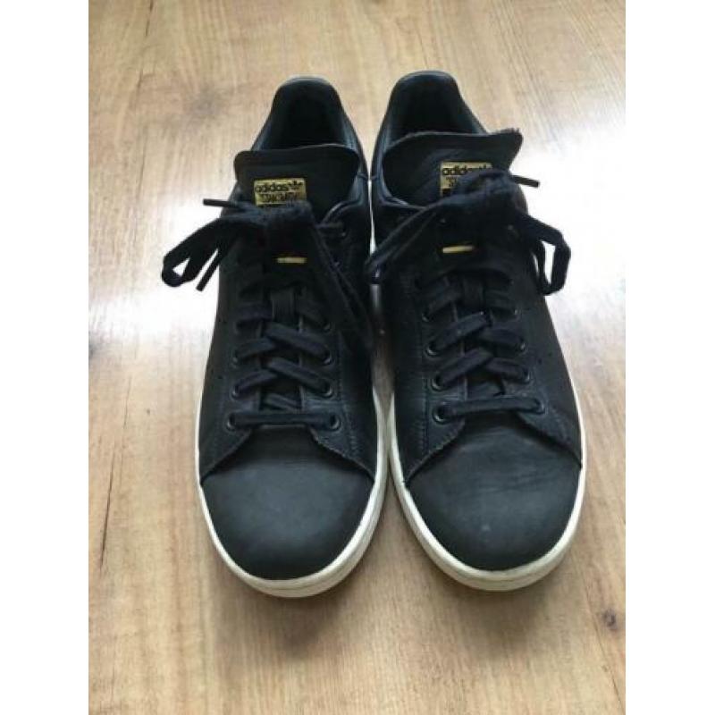 Stan smith dames schoenen zwart maat 39 1/3 zgan