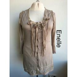 Enelle Vest 30% Zijden (mt: 46) 615/10,7