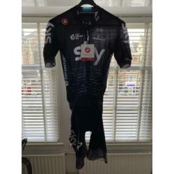 Team Sky Castelli Sanremo 3.2 speedsuit Large.